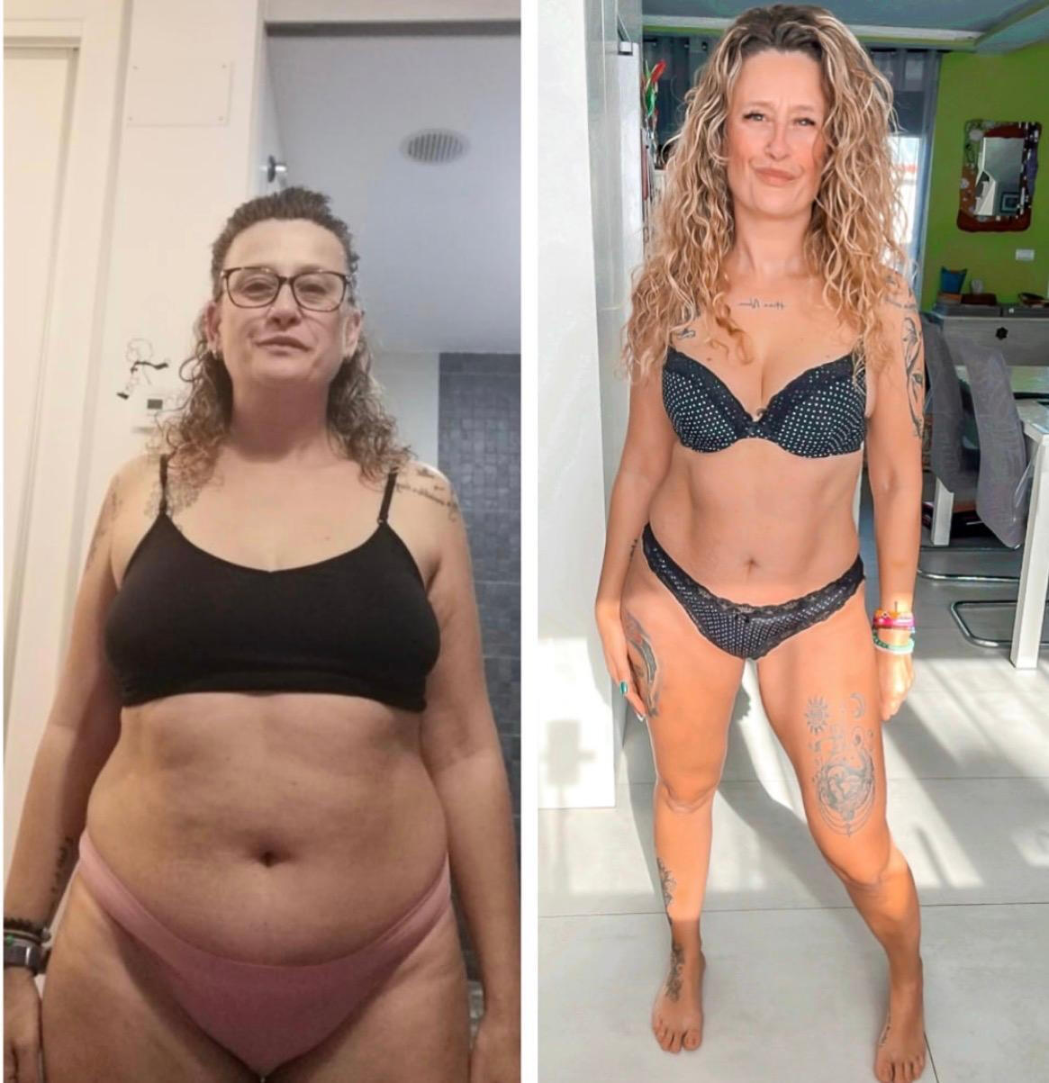 Virginia - "Tengo 49 años, soy mamá de dos adolescentes y estoy en plena menopausia. Gracias a este método he perdido 17 kilos y ¡le he dicho adiós al dolor de espalda!. Hoy soy una persona nueva que vive apasionada y feliz."